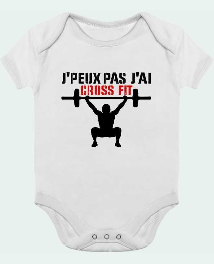 Baby Body Contrast J'peux pas j'ai Crossfit by tunetoo