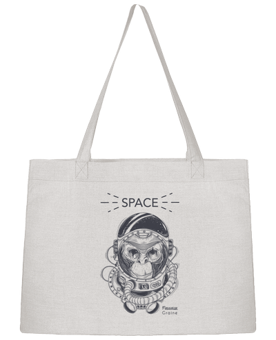 Sac Shopping Monkey space par Mauvaise Graine
