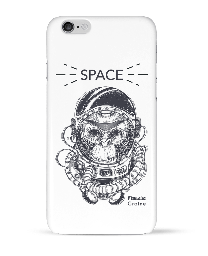 Case 3D iPhone 6 Monkey space by Mauvaise Graine