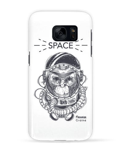 Coque 3D Samsung Galaxy S7  Monkey space par Mauvaise Graine