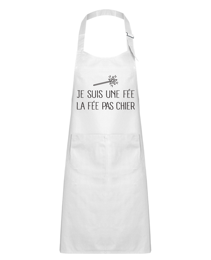 Tablier Enfant Je suis une fée la fée pas chier par Freeyourshirt.com