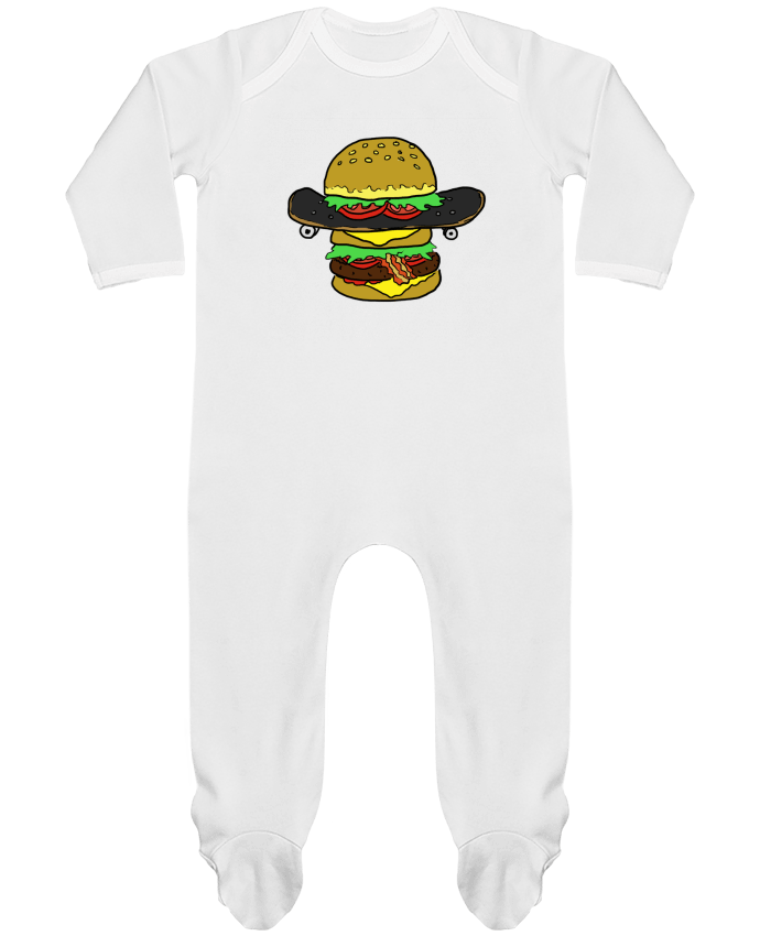 Pijama Bebé Manga Larga Contraste Skateburger por Salade