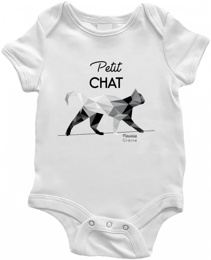 Baby Body Petit chat origami by Mauvaise Graine