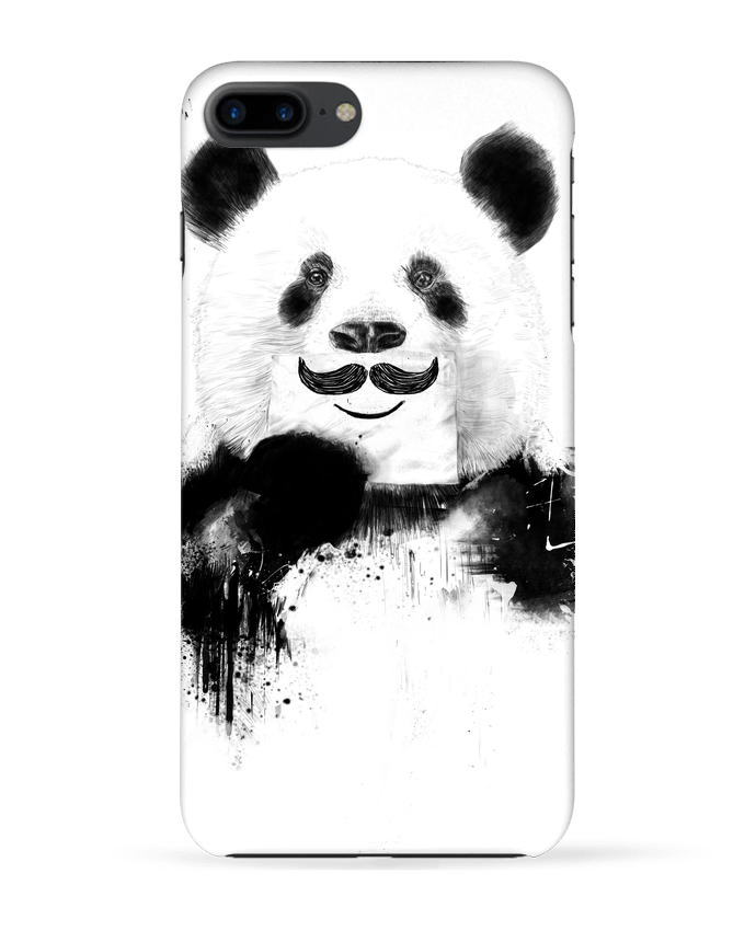 Case 3D iPhone 7+ Funny Panda Balàzs Solti by Balàzs Solti