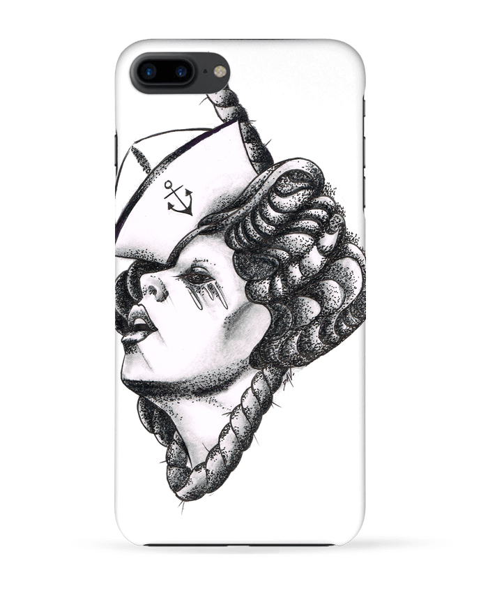 Case 3D iPhone 7+ Femme capitaine by david