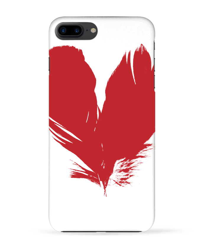Carcasa Iphone 7+ coeur de plumes por Studiolupi