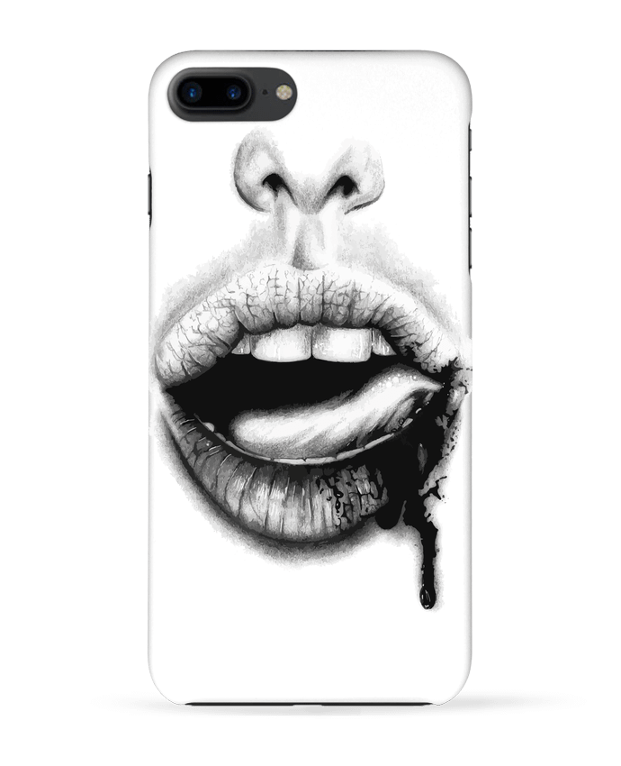 Coque iPhone 7 + BAISER VIOLENT par teeshirt-design.com