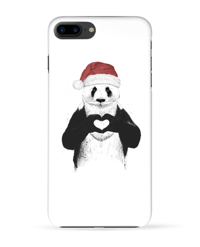 Carcasa Iphone 7+ Santa Panda por Balàzs Solti