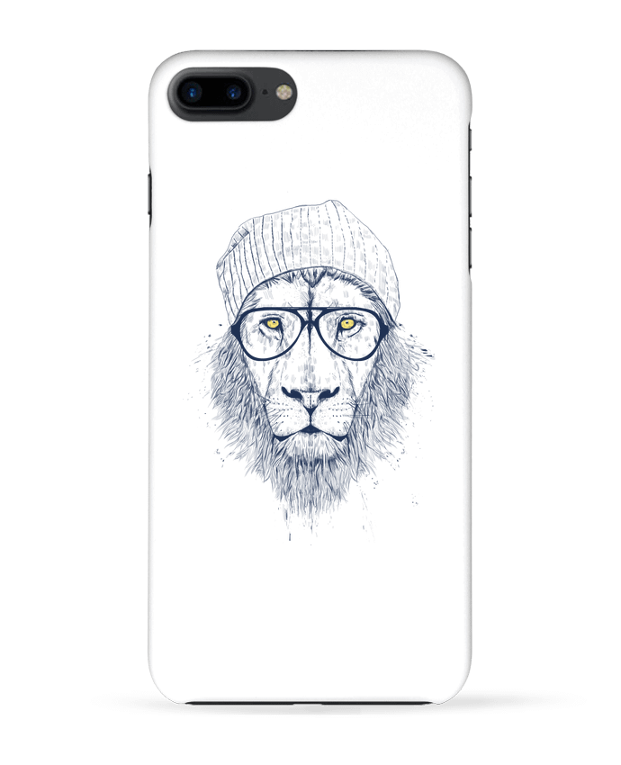 Case 3D iPhone 7+ Cool Lion by Balàzs Solti