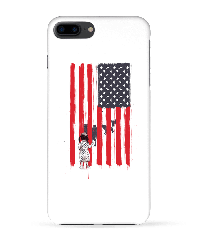 Coque iPhone 7 + little_girl_and_wolvoes par Balàzs Solti