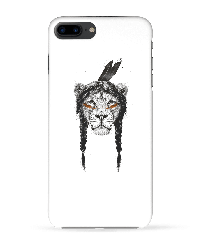 Carcasa Iphone 7+ warrior_lion por Balàzs Solti