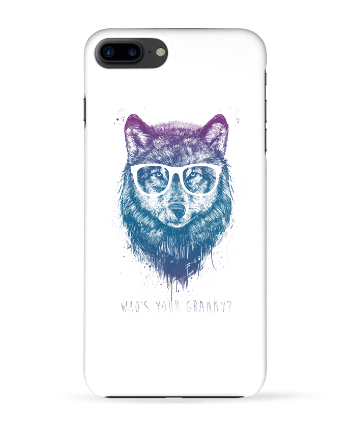 Coque iPhone 7 + whos_your_granny par Balàzs Solti