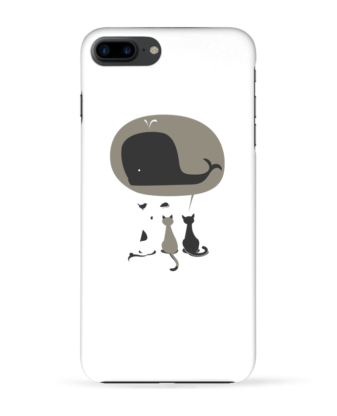 Case 3D iPhone 7+ Dream Big by flyingmouse365