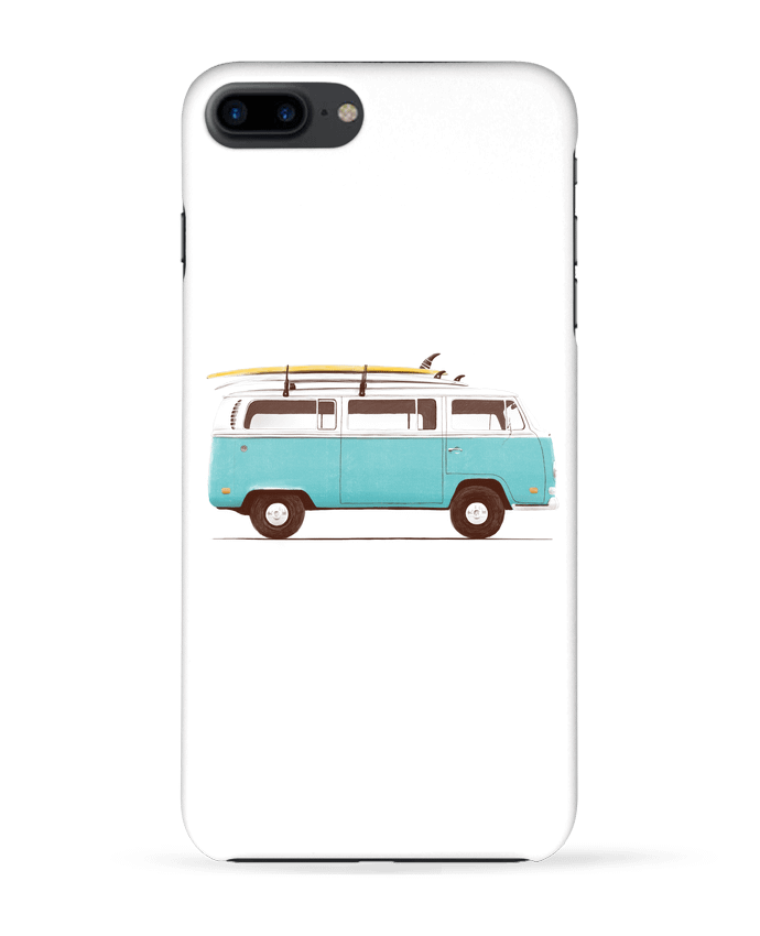 Case 3D iPhone 7+ Blue van by Florent Bodart