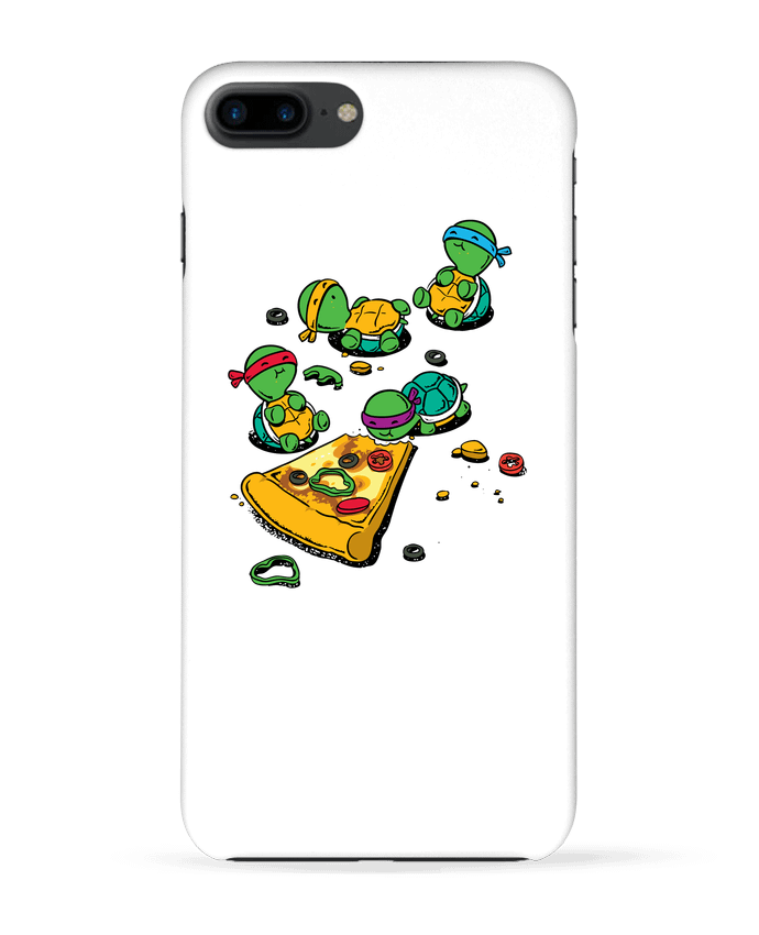 Case 3D iPhone 7+ Pizza lover by flyingmouse365