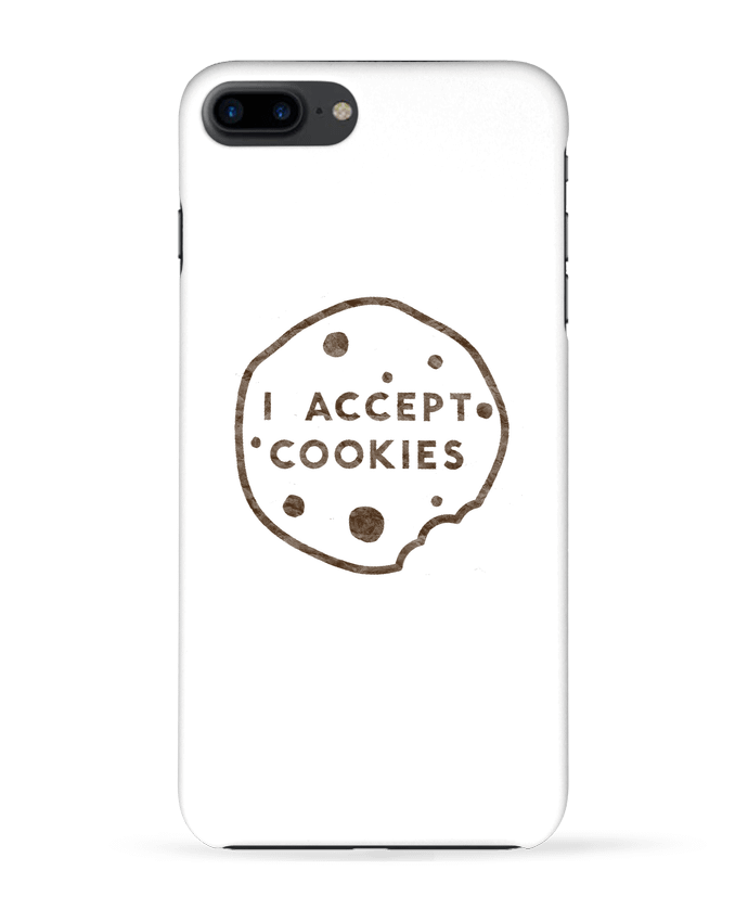 Case 3D iPhone 7+ I accept cookies by Florent Bodart