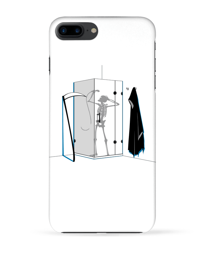 Case 3D iPhone 7+ Shower Time by flyingmouse365