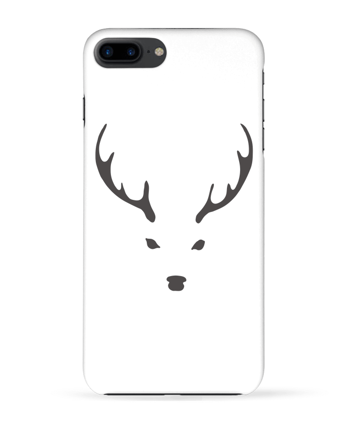 Case 3D iPhone 7+ WHITE DEER by Morozinka