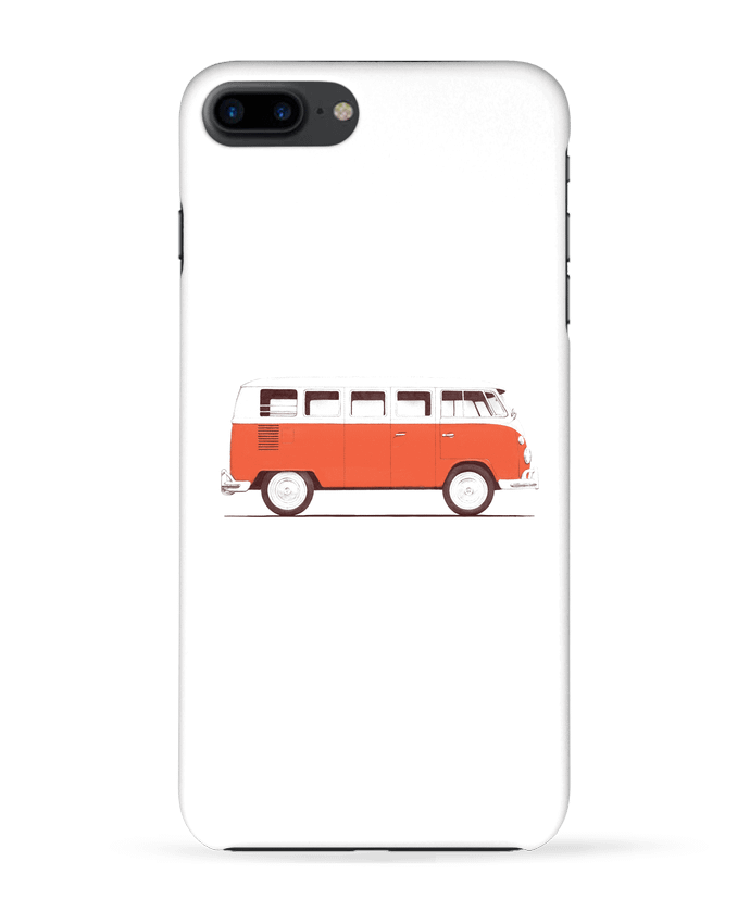 Case 3D iPhone 7+ Red Van by Florent Bodart