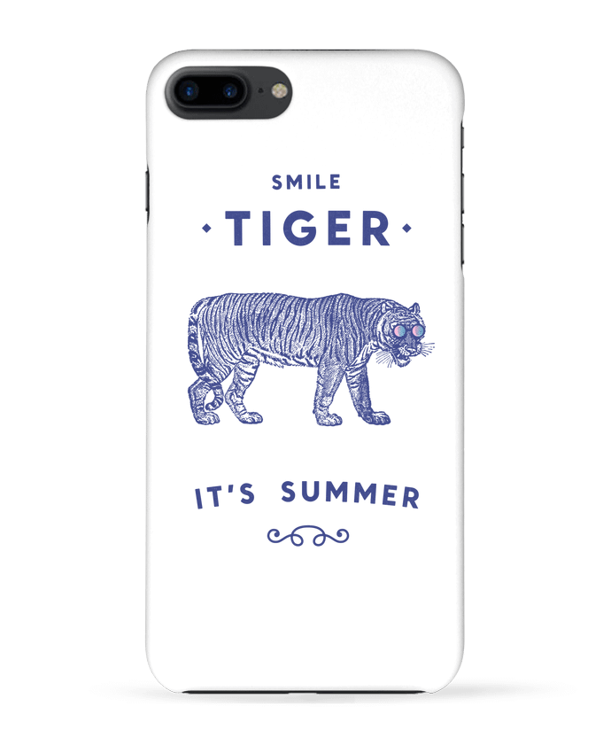 Coque iPhone 7 + Smile Tiger par Florent Bodart