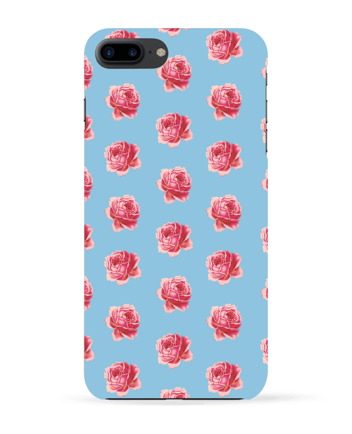 Carcasa Iphone 7+ Pattern rose por tunetoo