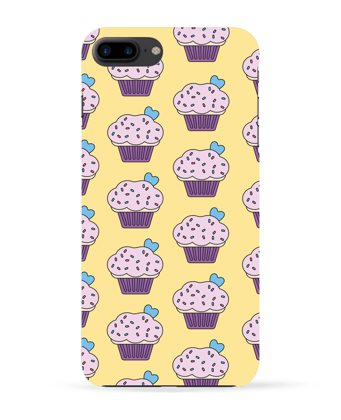 Carcasa Iphone 7+ Cupcake coeur por tunetoo