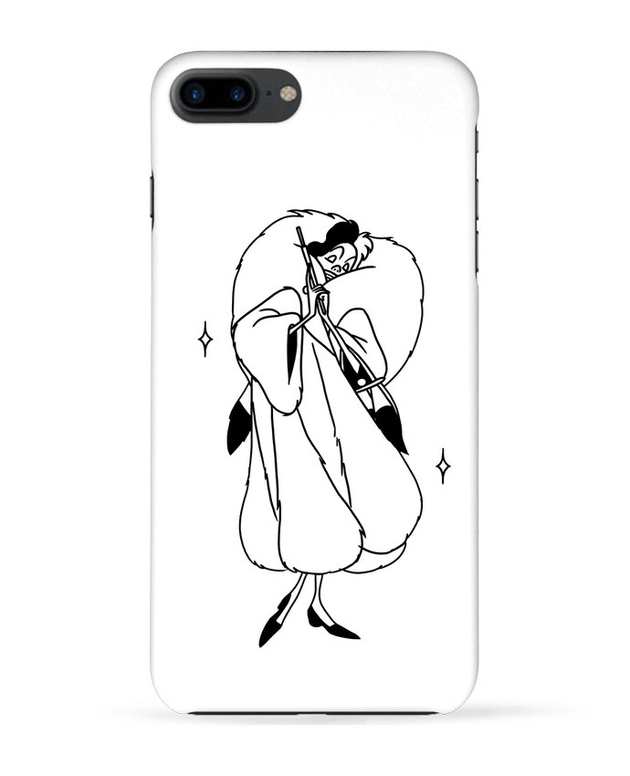 Case 3D iPhone 7+ Cruella by tattooanshort