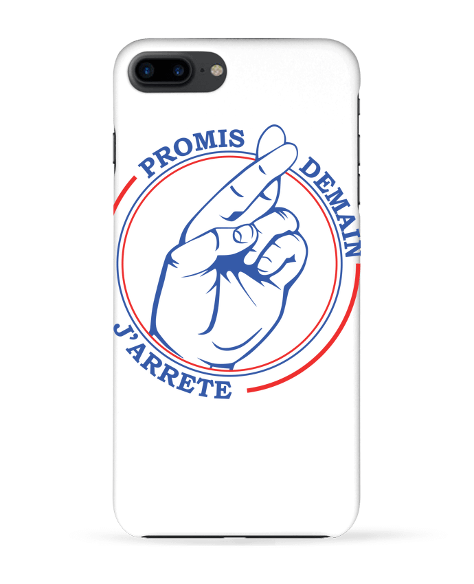 Coque iPhone 7 + Promis, doigts croisés par Promis