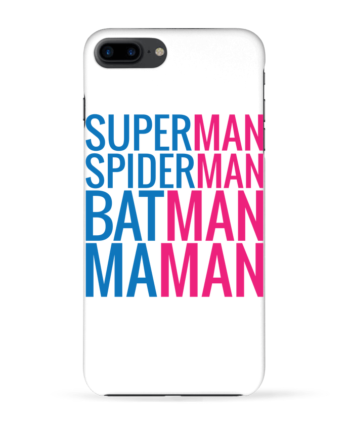 Coque iPhone 7 + superMAMAN par tunetoo