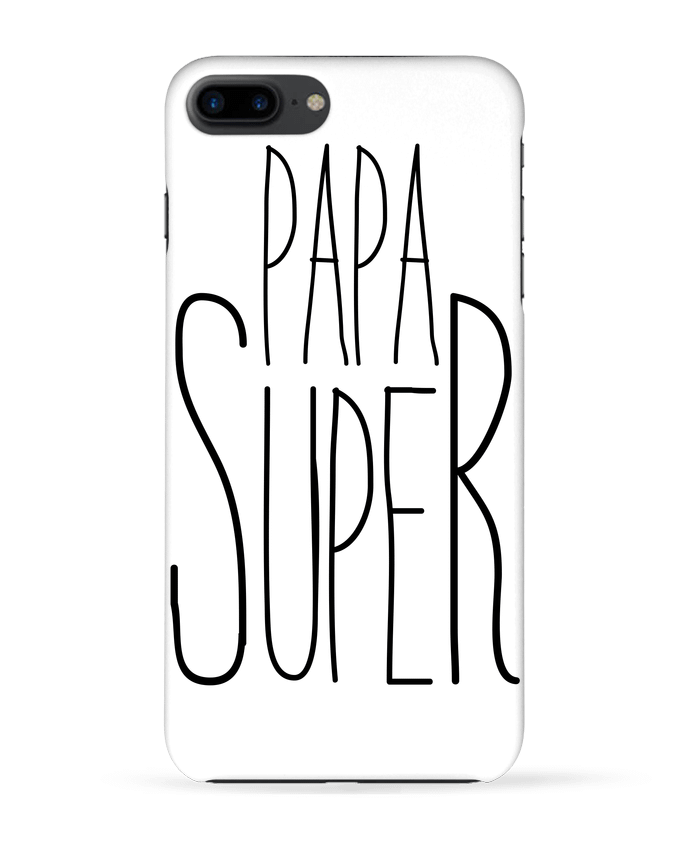 Coque iPhone 7 + Papa Super par tunetoo