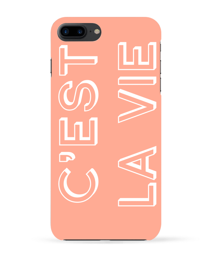 Case 3D iPhone 7+ C'est la vie by tunetoo