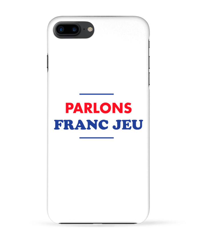 Case 3D iPhone 7+ Parlons franc jeu by tunetoo