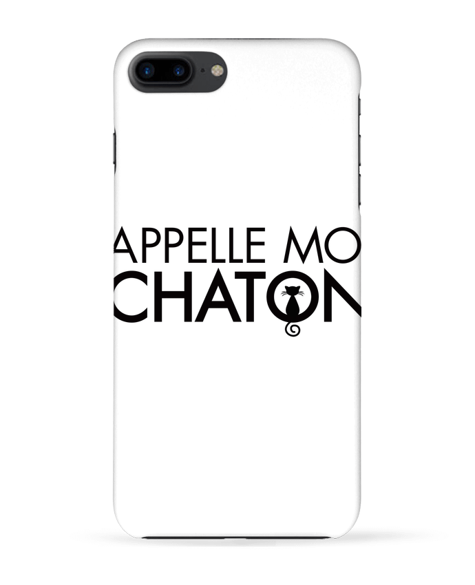 Carcasa Iphone 7+ Appelle moi Chaton por Freeyourshirt.com