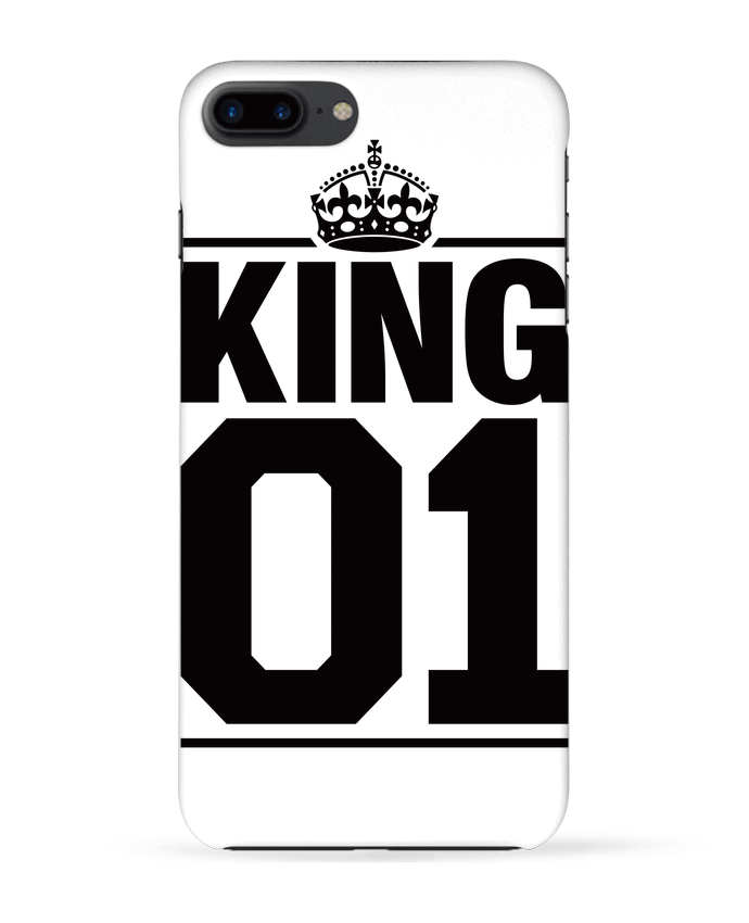 Coque iPhone 7 + King 01 par Freeyourshirt.com