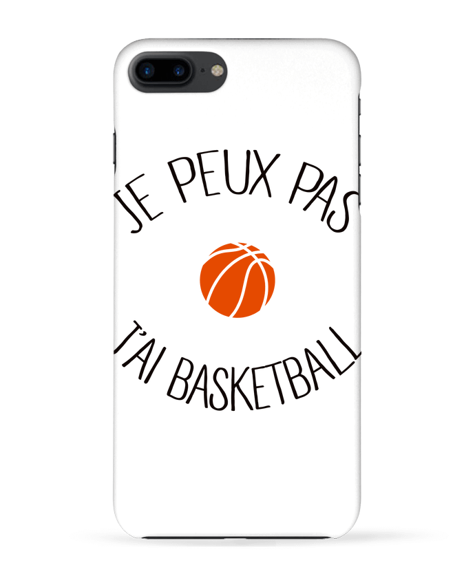 Case 3D iPhone 7+ je peux pas j'ai Basketball by Freeyourshirt.com