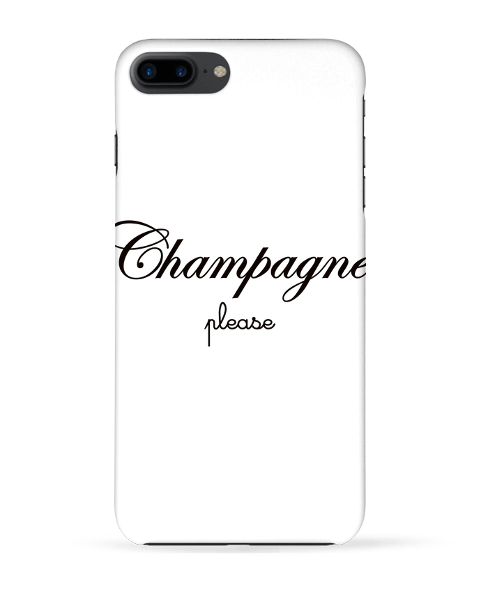 Case 3D iPhone 7+ Champagne Please by Freeyourshirt.com