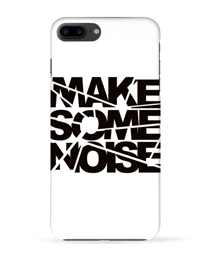 Case 3D iPhone 7+ Make Some Noise by Freeyourshirt.com