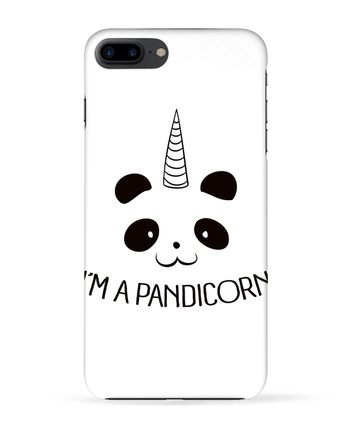 Case 3D iPhone 7+ I'm a Pandicorn by Freeyourshirt.com