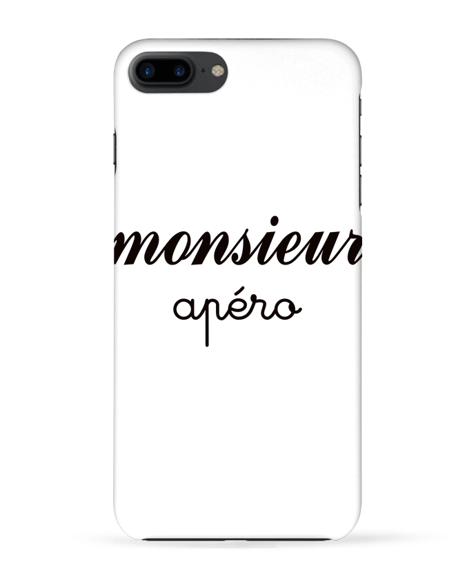 Case 3D iPhone 7+ Monsieur Apéro by Freeyourshirt.com