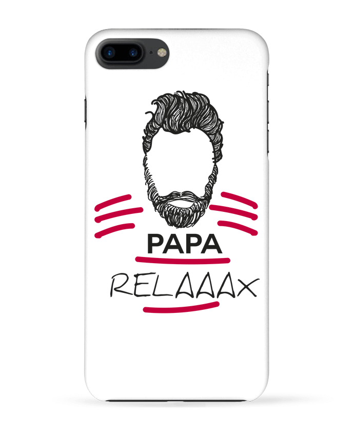 Case 3D iPhone 7+ PAPA RELAX / DADDY BEAR by IDÉ'IN