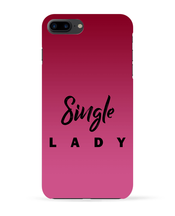 Case 3D iPhone 7+ Single lady by tunetoo