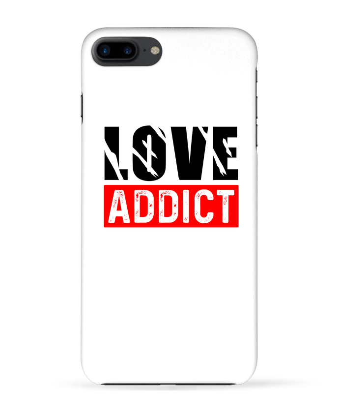 Case 3D iPhone 7+ Love Addict by Sole Tshirt