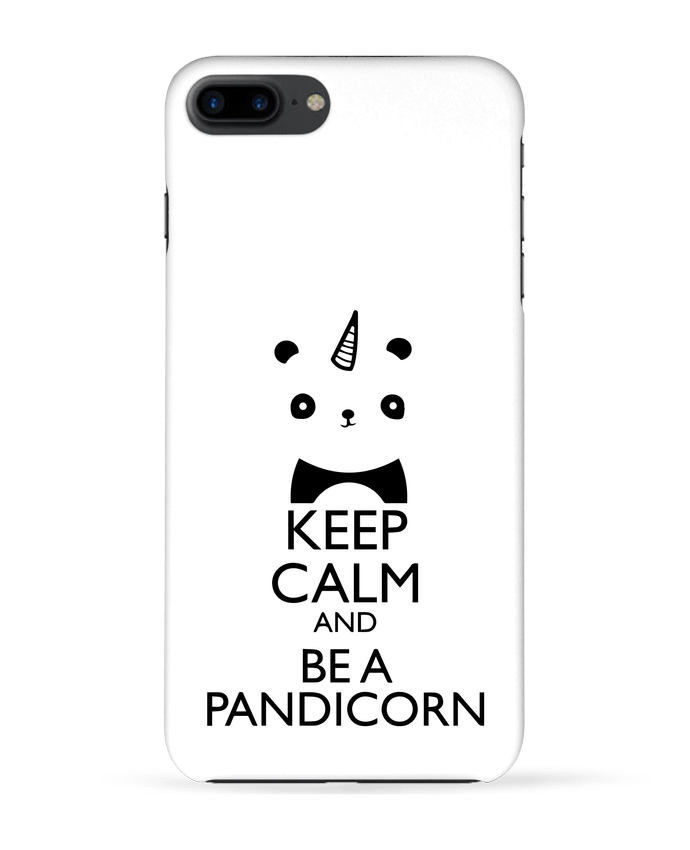 Coque iPhone 7 + keep calm and be a Pandicorn par tunetoo