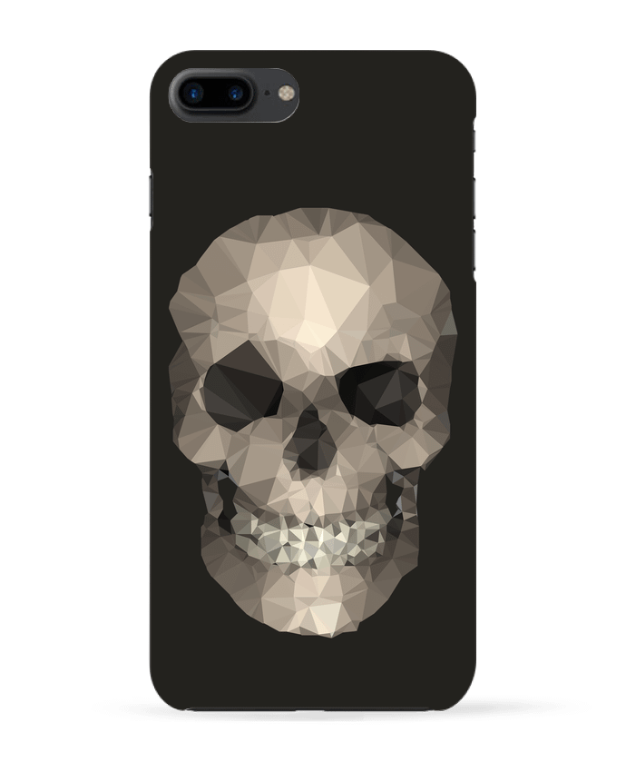 Case 3D iPhone 7+ Polygons skull by justsayin