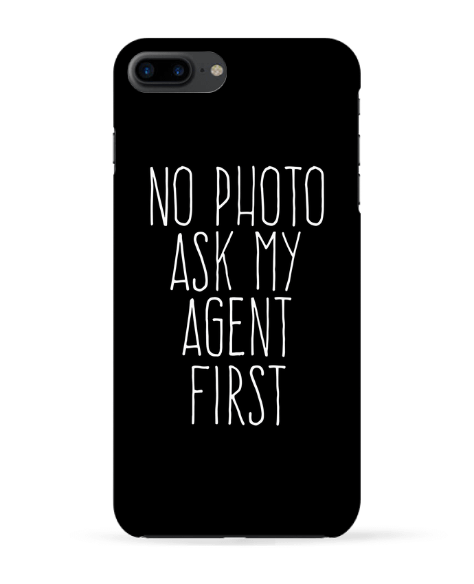 Case 3D iPhone 7+ No photo ask my agent by justsayin