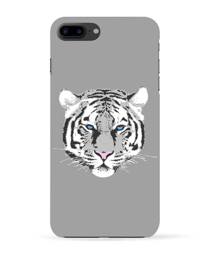 Case 3D iPhone 7+ Tigre blanc by justsayin