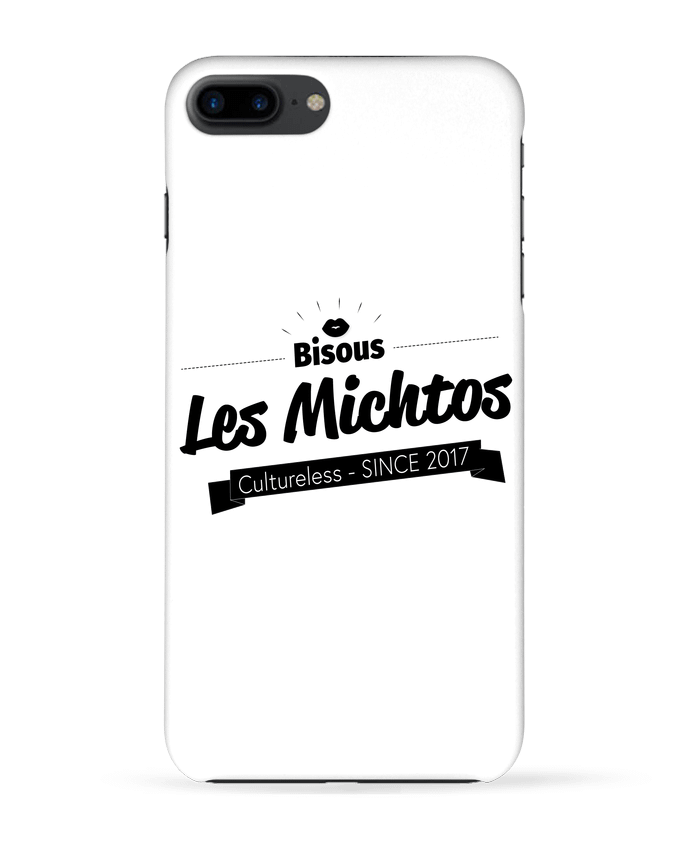 Case 3D iPhone 7+ Bisous les michtos by Axel Sedilliere