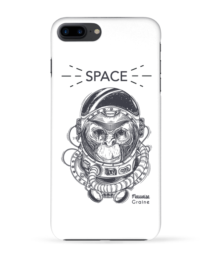 Case 3D iPhone 7+ Monkey space by Mauvaise Graine
