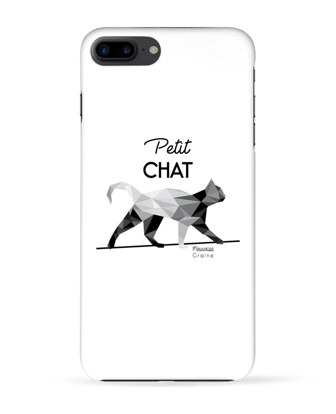 Case 3D iPhone 7+ Petit chat origami by Mauvaise Graine