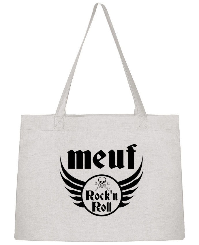 Shopping tote bag Stanley Stella Meuf rock'n roll by Les Caprices de Filles
